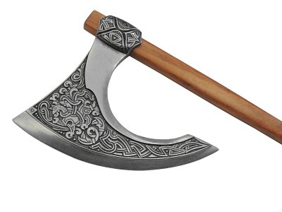 画像3: DENIX デニックス 628 バイキング バトル アックス グレー 模造刀 レプリカ VIKING AXE SCANDINAVIA 斧