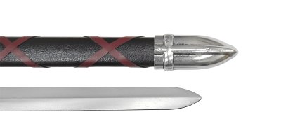 画像4: DENIX デニックス 4188/NQ ペインズ ソード シルバー/ブラック ファースト 十字軍 模造刀 レプリカ 剣 刀 ソード ロング