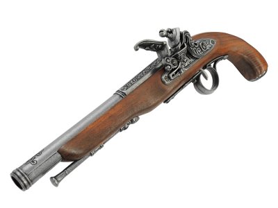 画像3: DENIX デニックス 1128/G フリントロック グレー 18世紀 左手用 レプリカ 銃 モデルガン
