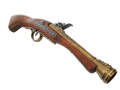 画像3: DENIX デニックス 1130/L ブランダーバス ゴールド 18世紀 左手用 レプリカ 銃 モデルガン