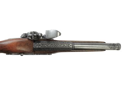 画像4: DENIX デニックス 1129/G フリントロック グレー 18世紀 左手用 レプリカ 銃 モデルガン