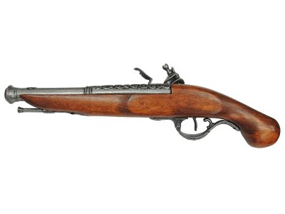 画像2: DENIX デニックス 1196/G フリント ロック グレー レプリカ 銃 モデルガン