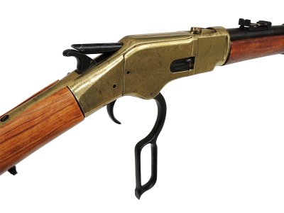 画像4: DENIX デニックス 1140/L ウィンチェスター M66 ゴールド レプリカ 銃 ライフル モデルガン カービン