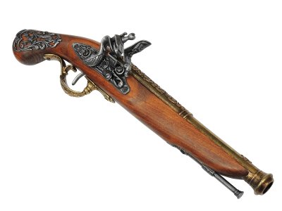 画像4: DENIX デニックス 2-1196/L 2丁決闘用 フリントロック イギリス 18世紀 レプリカ 銃