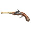 DENIX デニックス 1296/L フリントロック 左手用 ゴールド レプリカ 銃