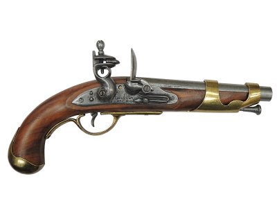 画像1: DENIX デニックス 1011 騎兵ピストル フランス 19世紀 レプリカ 銃