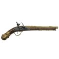 DENIX デニックス 1314 フリントロック ゴールド ピストル ドイツ 17世紀 レプリカ 銃 モデルガン