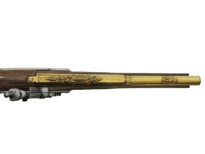 画像4: DENIX デニックス 1314 フリントロック ゴールド ピストル ドイツ 17世紀 レプリカ 銃 モデルガン