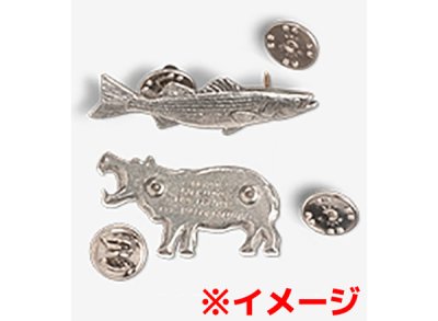 画像2: ピンバッジ ウマ 440 馬 ホース ピンズ バッチ スズ シルバー