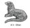 画像1: ピンバッジ カワウソ 414 かわうそ otter ピンズ バッチ スズ シルバー ピューター ブローチ バッジ バッヂ (1)