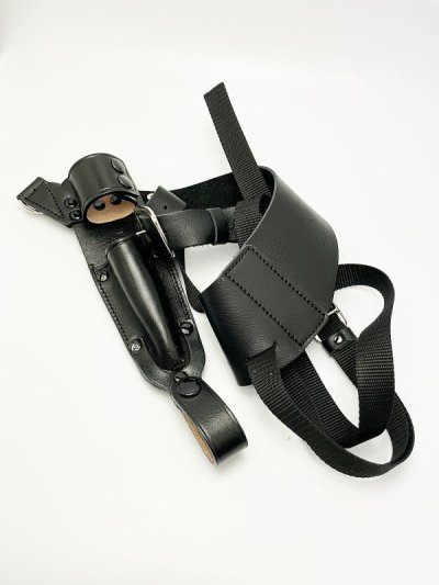 画像1: Ｔ社製警棒用ショルダーホルスター【本革】【本物】