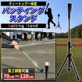 バッティングスタンド　ティートップ一体型【メーカー直送品】