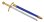 画像2: DENIX デニックス 7081 ミニメディーバルソード 28.6cm 短剣 スカバード付 短剣 模造刀 ペーパーナイフ (2)