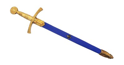 画像1: DENIX デニックス 7081 ミニメディーバルソード 28.6cm 短剣 スカバード付 短剣 模造刀 ペーパーナイフ