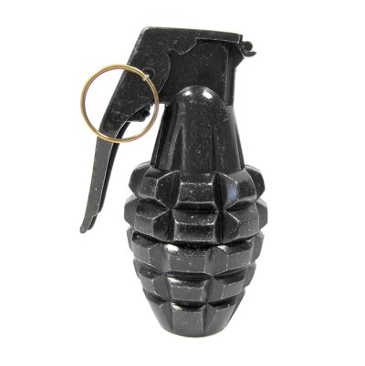 画像1: DENIX デニックス ペーパーウエイト 置物 MK2 パイナップル 手りゅう弾 11.5cm 738