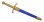 画像1: DENIX デニックス 4205 メディーバルダガー ゴールド/ブルー 37.8cm  レプリカ 剣 刀 ソード  (1)