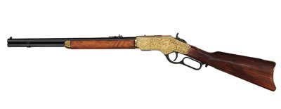 画像2: DENIX デニックス 5324 ウインチェスター M73 彫刻 99.6cm レプリカ 銃 コスプレ