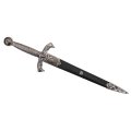 DENIX デニックス 4208 アーサー王ダガー シルバー/ブラック 40.6cm レプリカ 剣 刀 ソード 