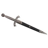 DENIX デニックス 4208 アーサー王ダガー シルバー/ブラック 40.6cm レプリカ 剣 刀 ソード 