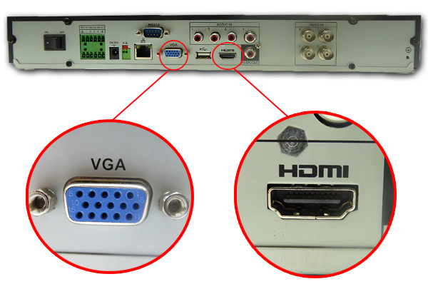 HD-CVI　接続