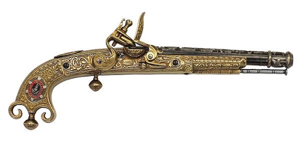 DENIX デニックス 1246 フリントロック スコットランド 1760年 レプリカ 銃 モデルガン