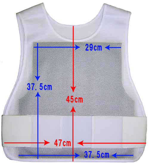 防刃ベスト　サイズ