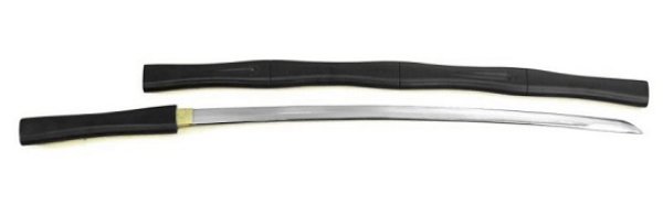 画像1: 尾形刀剣 日本刀 OG-47 竹黒塗 大刀 (1)