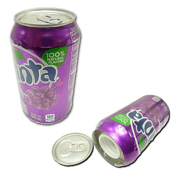 画像1: 隠し金庫　ジュース缶【ファンタ・グレープ】 (1)