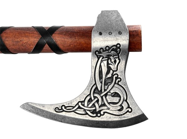 画像4: DENIX デニックス 605 バイキング アックス 模造刀 レプリカ 剣 刀 ソード 斧 (4)