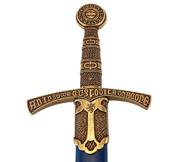 画像5: DENIX デニックス 5201 メディーバルソード ブルー 青 14世紀 模造刀 レプリカ 剣 刀 ソード (5)