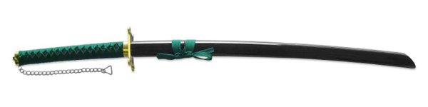 画像2: 漫龍刀剣 コミック剣 ZS-9419B クナマシロ 刀身ブラック BLシリーズ ブリーチ 久南白 斬魄刀 模造刀 (2)