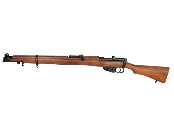 画像2: DENIX デニックス 1090 リー エンフィールド ブラック WWII ライフル レプリカ 銃 モデルガン (2)