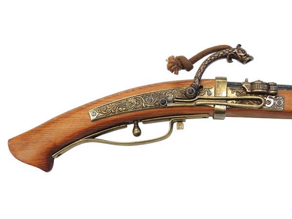 画像5: DENIX デニックス 1272 火縄銃 種子島 ポルトガル 伝来モデル 模造 レプリカ 銃 (5)