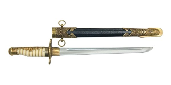 画像2: DENIX デニックス 4044 大日本帝国 海軍 短剣 模造刀 レプリカ 剣 刀 ソード 短刀 (2)