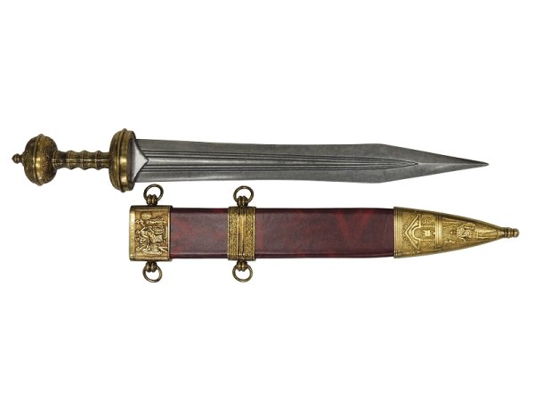 画像2: DENIX デニックス 4116/L シーザー デラックス ソード ゴールド 模造刀 レプリカ 剣 刀 (2)