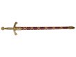 画像1: DENIX デニックス 4163/L ナイトテンプラー ソード ゴールド 十字軍 模造刀 レプリカ 剣 刀 ロング 騎士テンプラー (1)