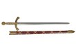 画像2: DENIX デニックス 4163/L ナイトテンプラー ソード ゴールド 十字軍 模造刀 レプリカ 剣 刀 ロング 騎士テンプラー (2)