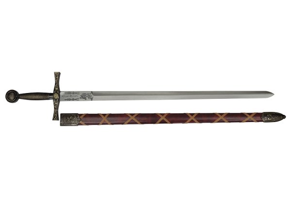 画像2: DENIX デニックス 4170/L アーサー王 ソード ザ エクスキャリバー ゴールド 模造刀 レプリカ 剣 刀 ロング エクスカリバー (2)