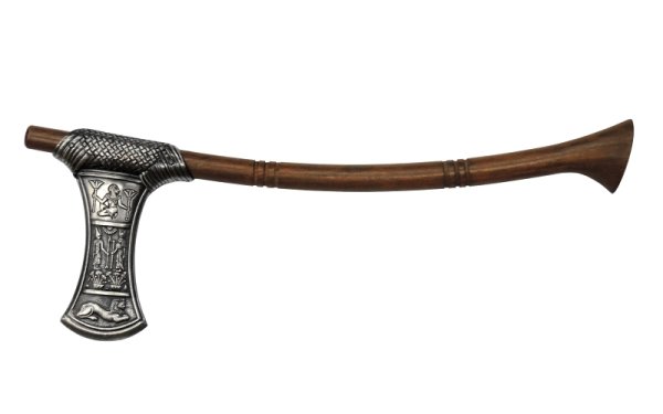 画像1: DENIX デニックス 622/NQ アハムス王 アックス シルバー 模造刀 レプリカ 剣 刀 ソード AXE 斧 (1)