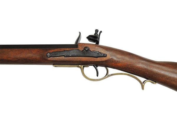 画像5: DENIX デニックス 1138 ケンタッキー ライフル ブラック/ゴールド レプリカ 銃 (5)