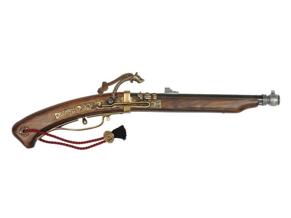 画像1: DENIX デニックス 1273 火縄銃 種子島 ポルトガル伝来モデル 模造 レプリカ 銃 (1)