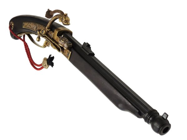 画像3: DENIX デニックス 1273/N 火縄銃 種子島 ブラック ポルトガル 伝来モデル 模造 レプリカ 銃 (3)