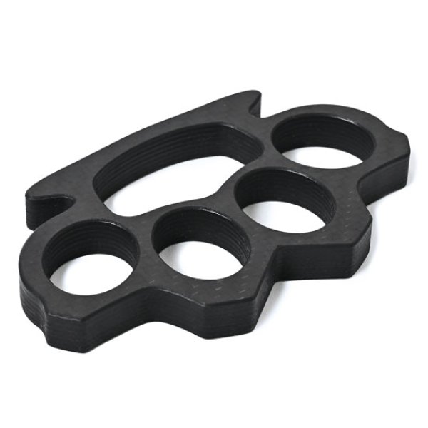 画像1: カーボンファイバー製 ナックル  (1)