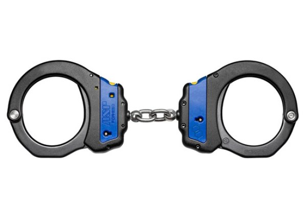 画像1: ASP ブルーラインウルトラカフ 手錠【ハンドカフ】【チェーン】 (1)