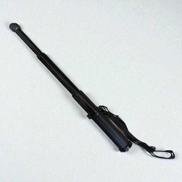 画像1: T社　41型　3段式警棒　鍔なし 【クラッシャー内蔵】【刻印あり】【レア】 (1)