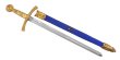 画像2: DENIX デニックス 7081 ミニメディーバルソード 28.6cm 短剣 スカバード付 短剣 模造刀 ペーパーナイフ (2)