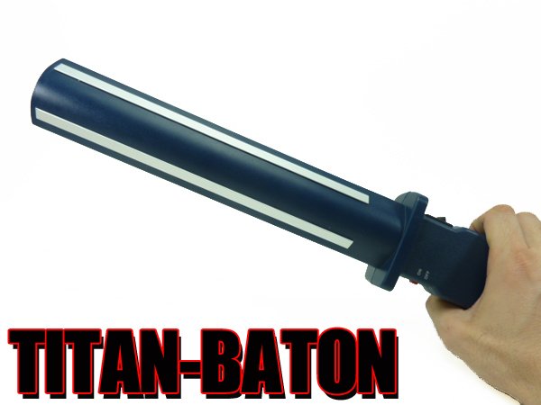 画像1: TITAN　バトン型スタンガン【乾電池式】 (1)